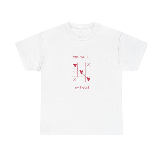 "You Won My Heart" Heavy Cotton Tee