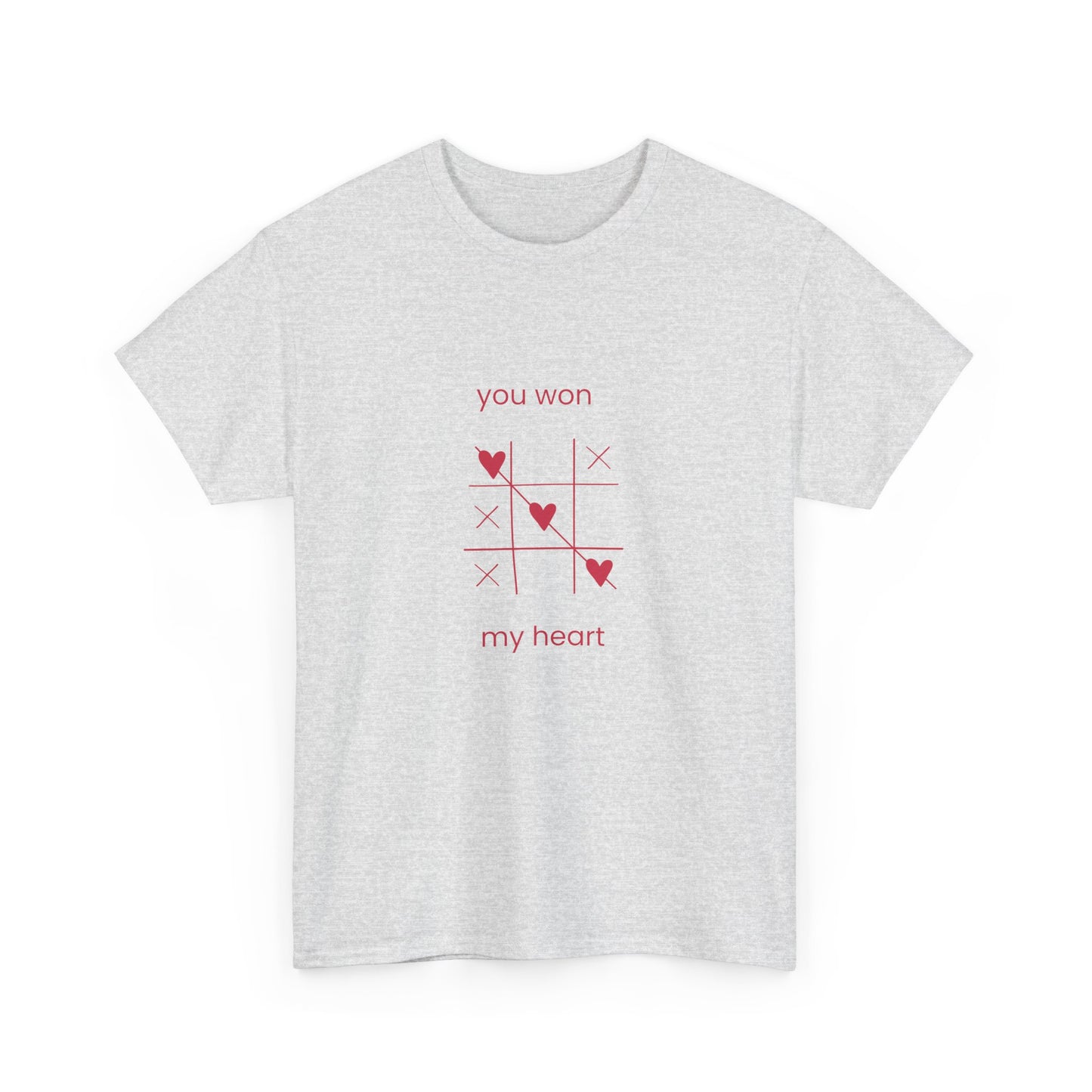 "You Won My Heart" Heavy Cotton Tee