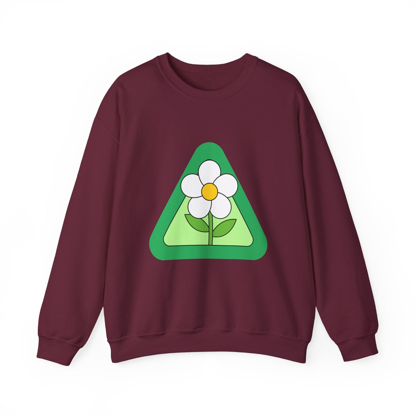 Daisy Flower Crewneck Sweatshirt