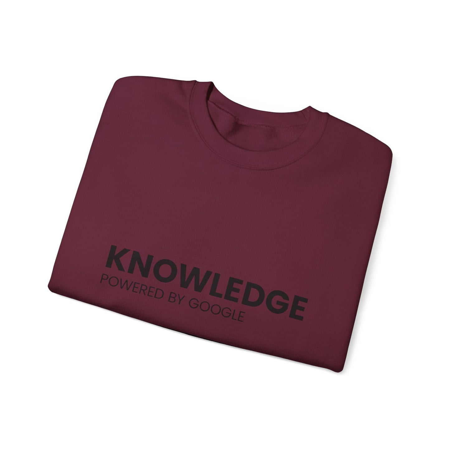 "Knowledge, Powered by Google" Crewneck Sweatshirt