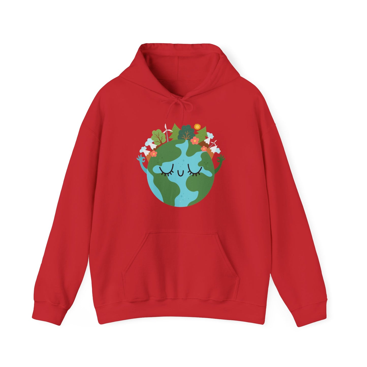 Earth Hooded Sweatshirt