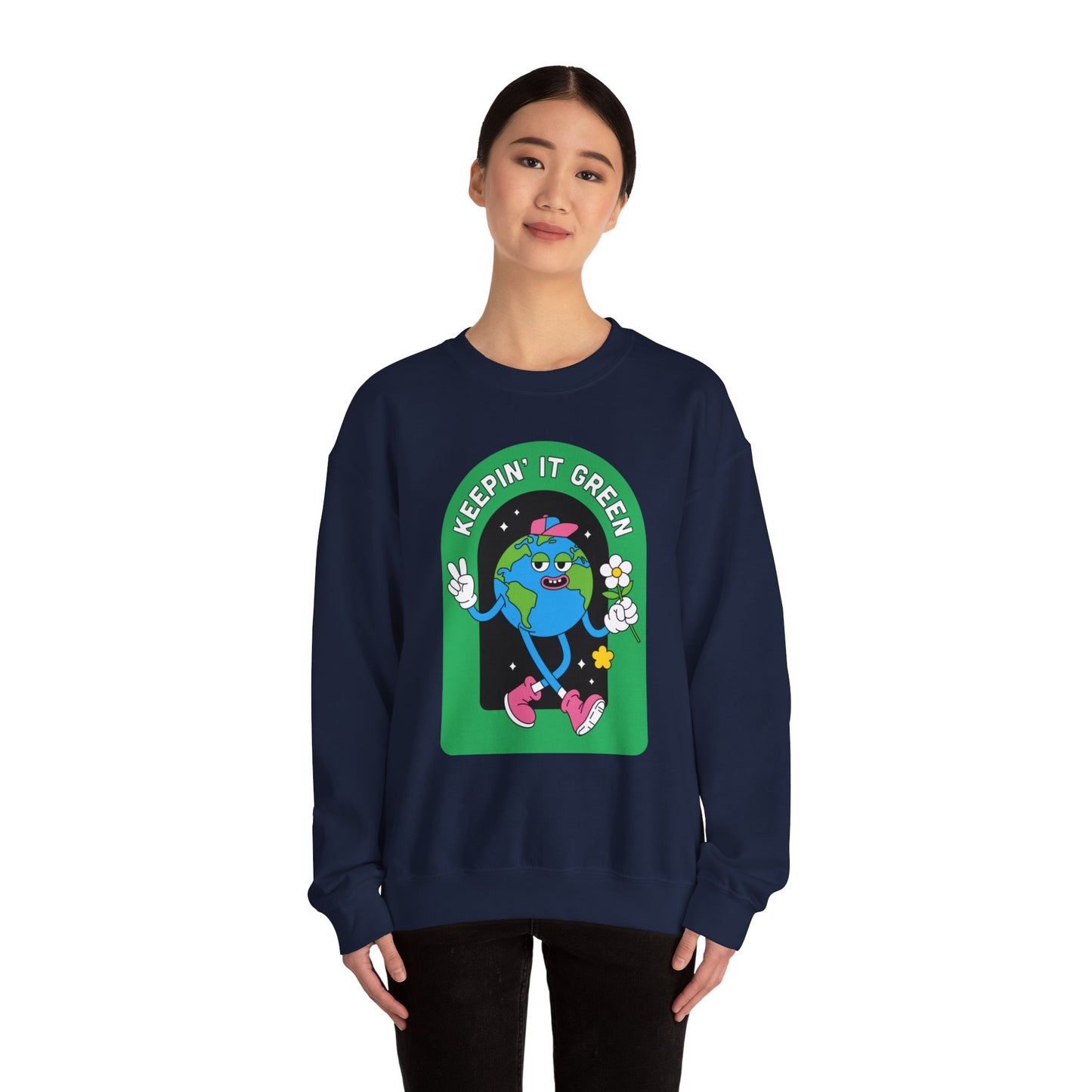 Keepin' It Green Crewneck Sweatshirt