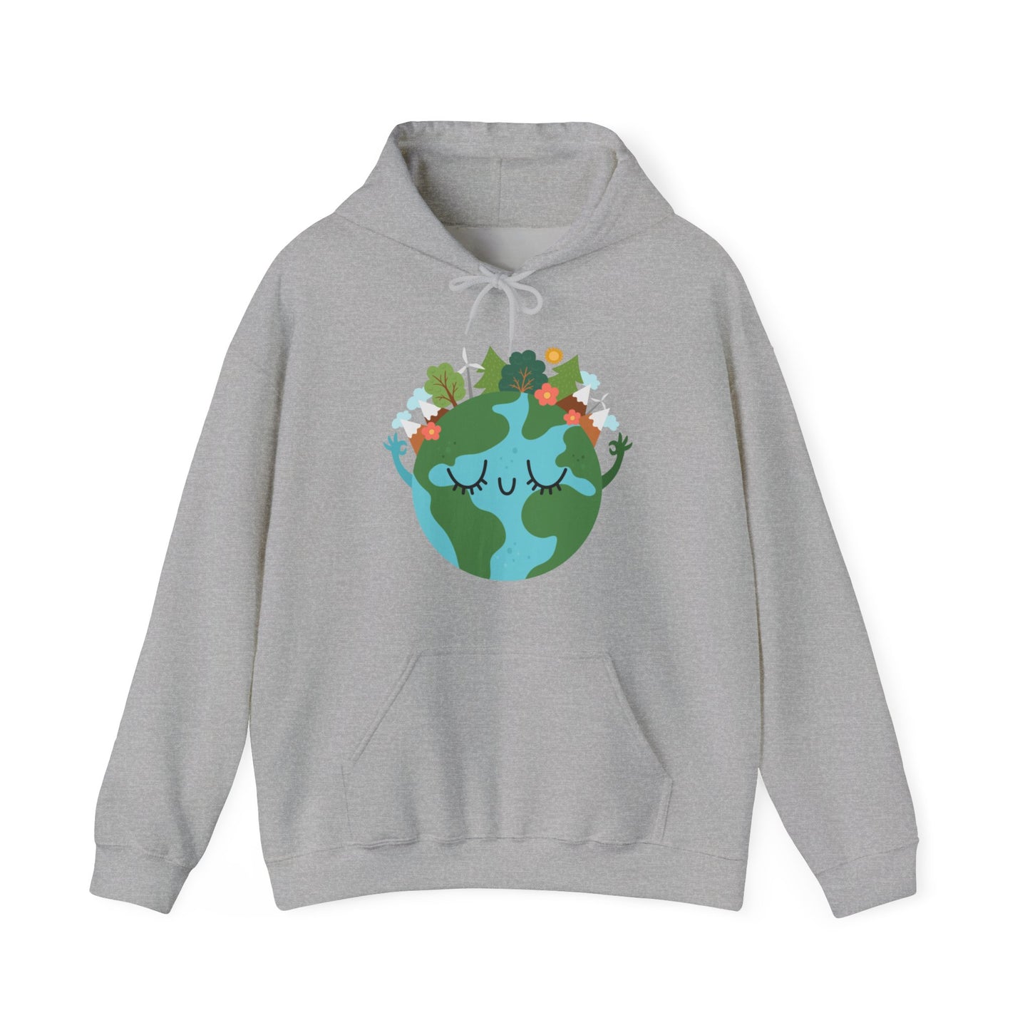 Earth Hooded Sweatshirt