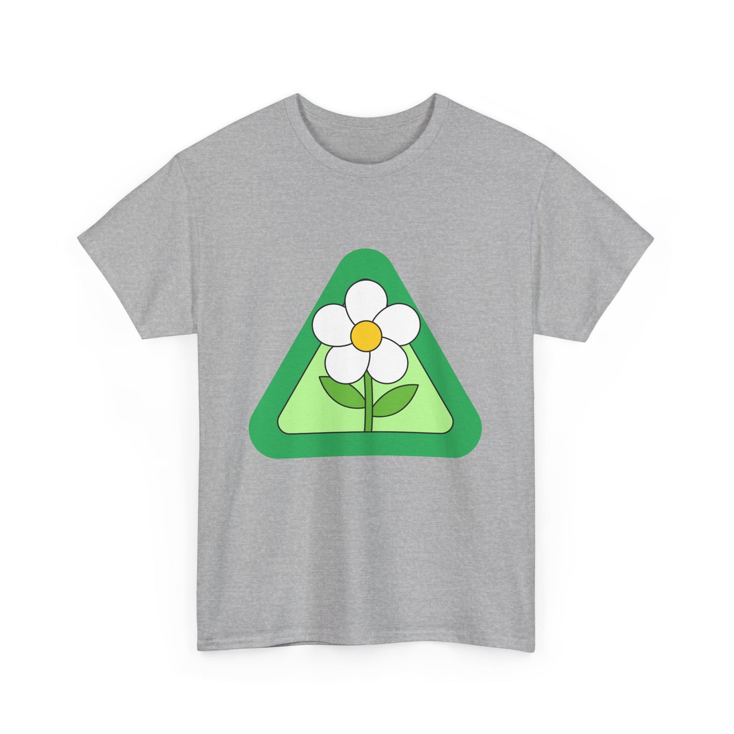 Daisy Flower Heavy Cotton Tee