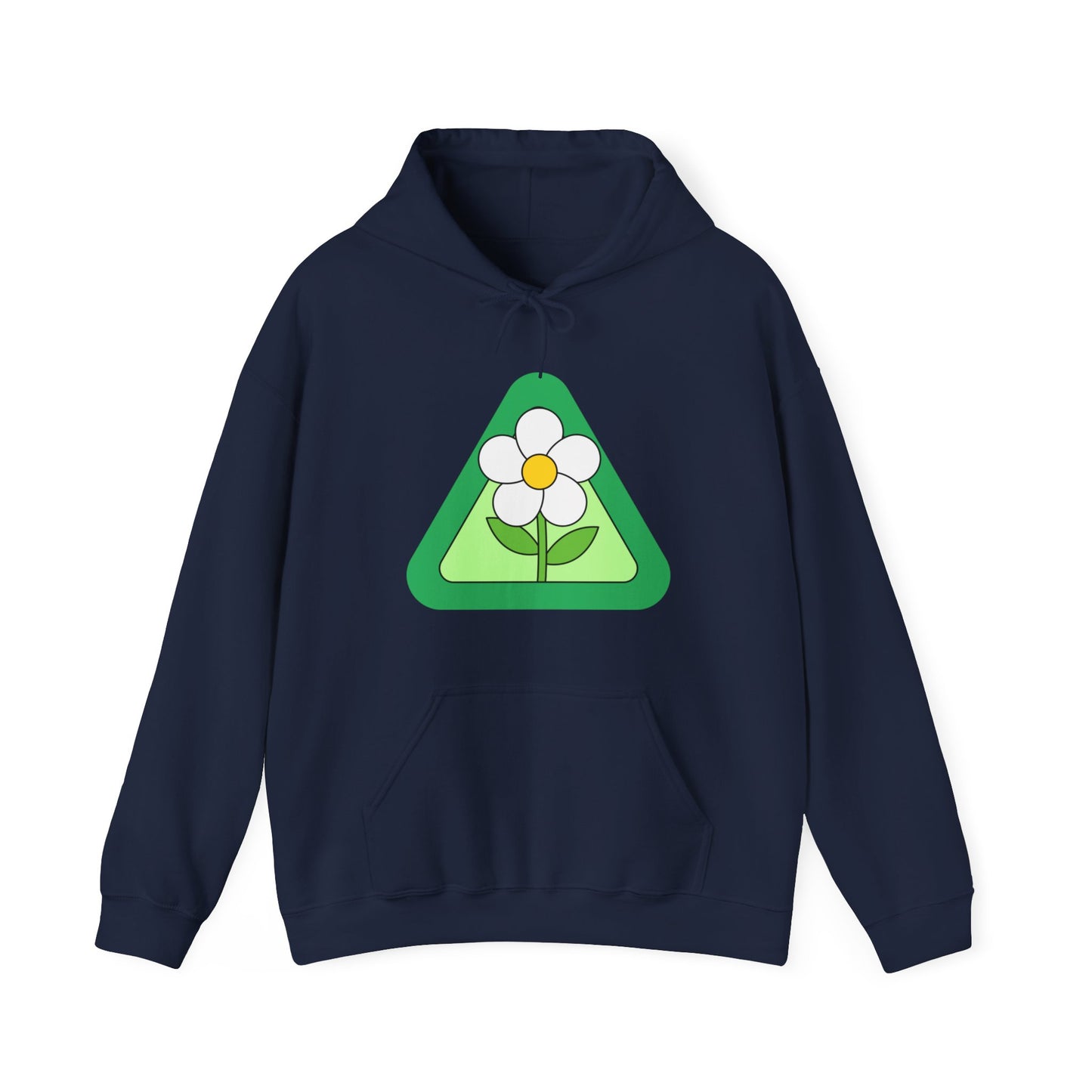 Daisy Flower Hooded Sweatshirt