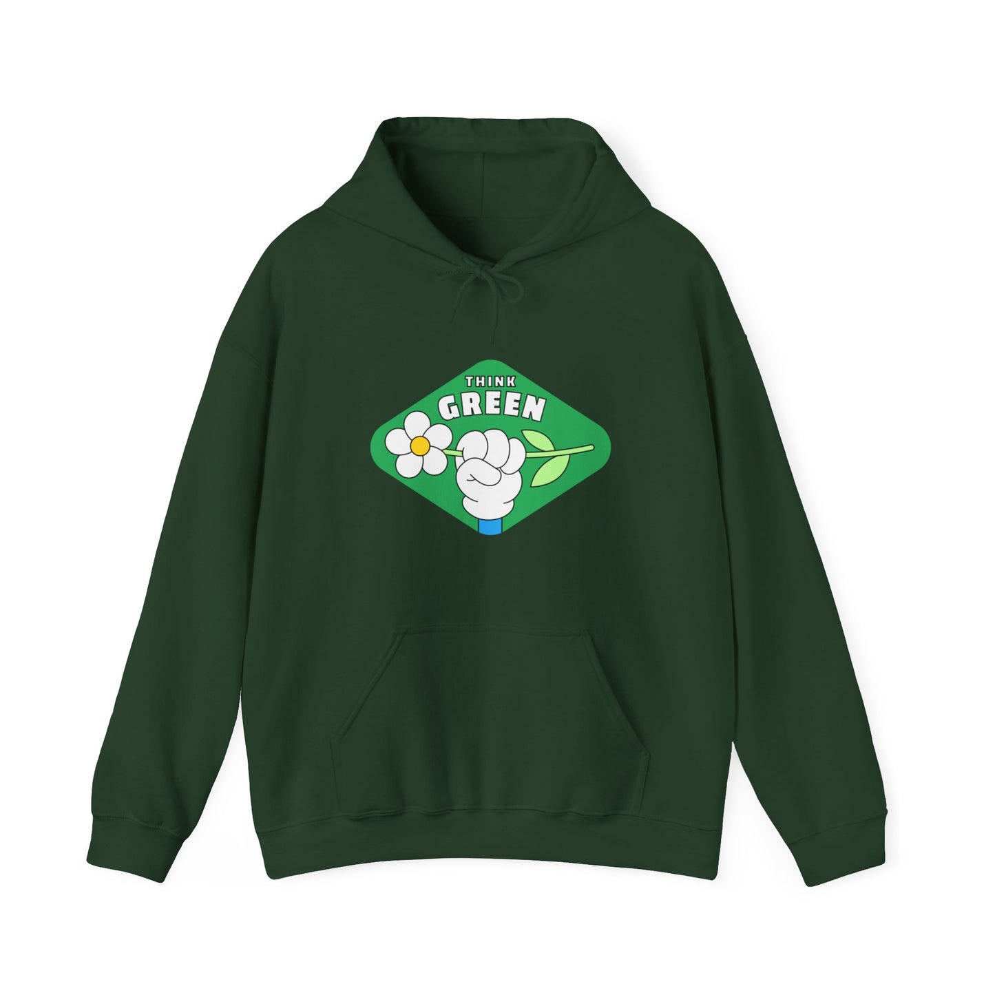 Think Green Hooded Sweatshirt