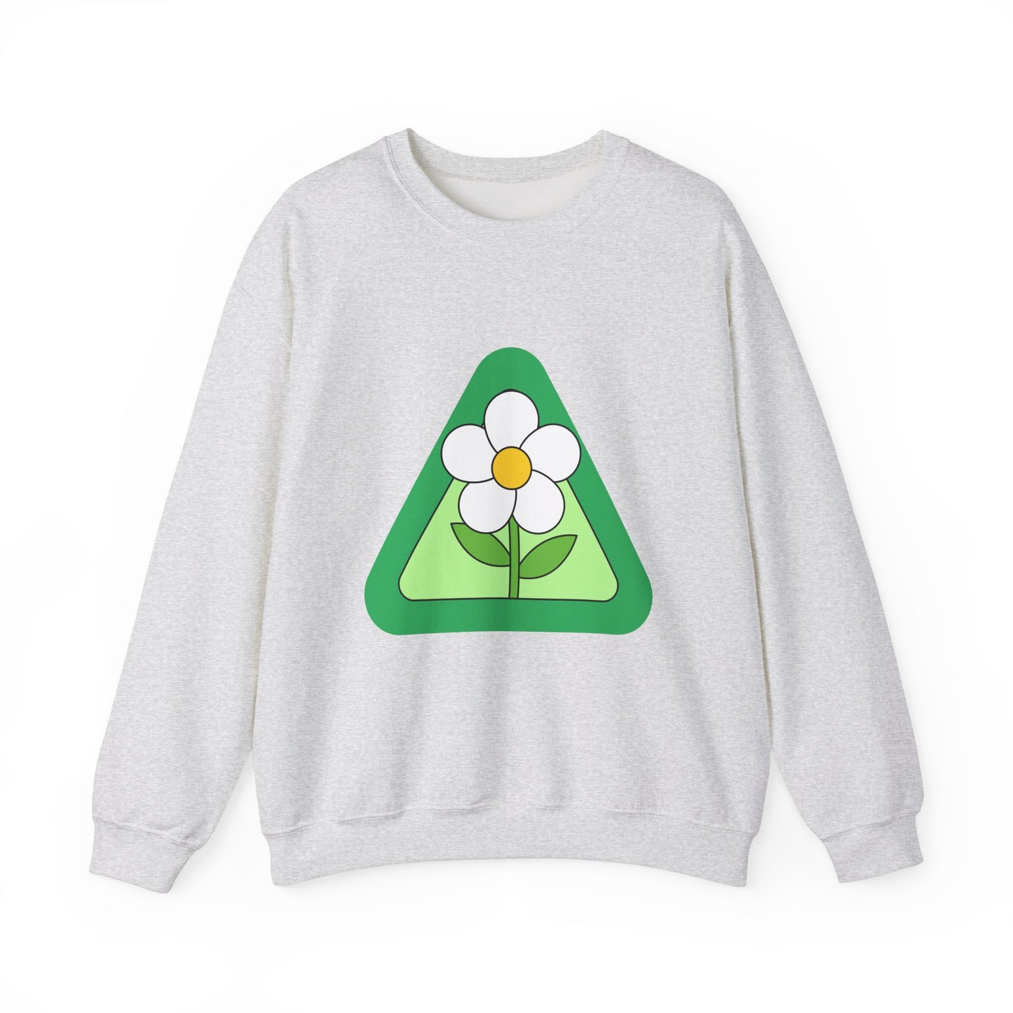 Daisy Flower Crewneck Sweatshirt