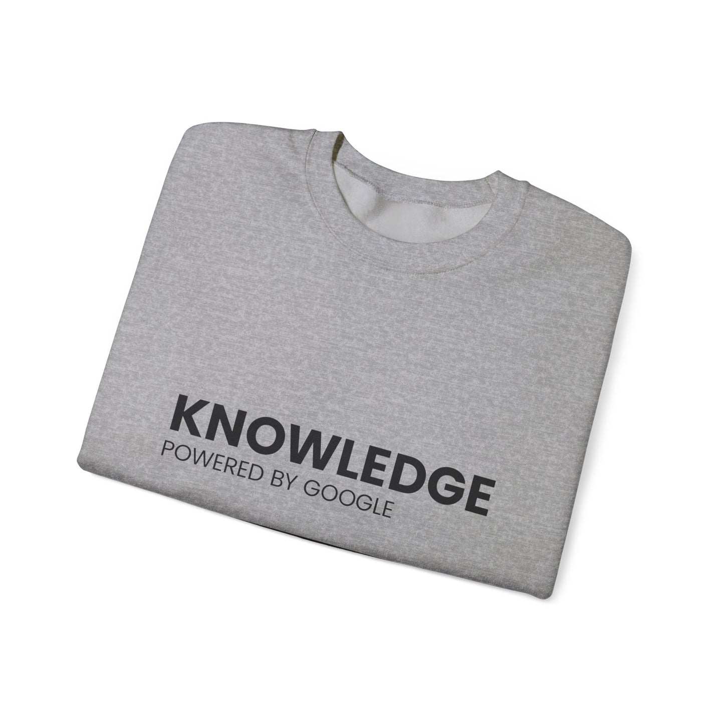 "Knowledge, Powered by Google" Crewneck Sweatshirt