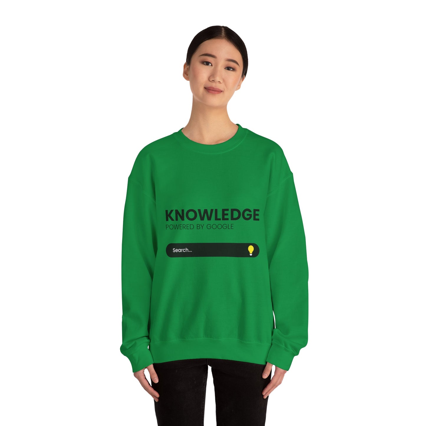 "Knowledge, Powered by Google" Crewneck Sweatshirt