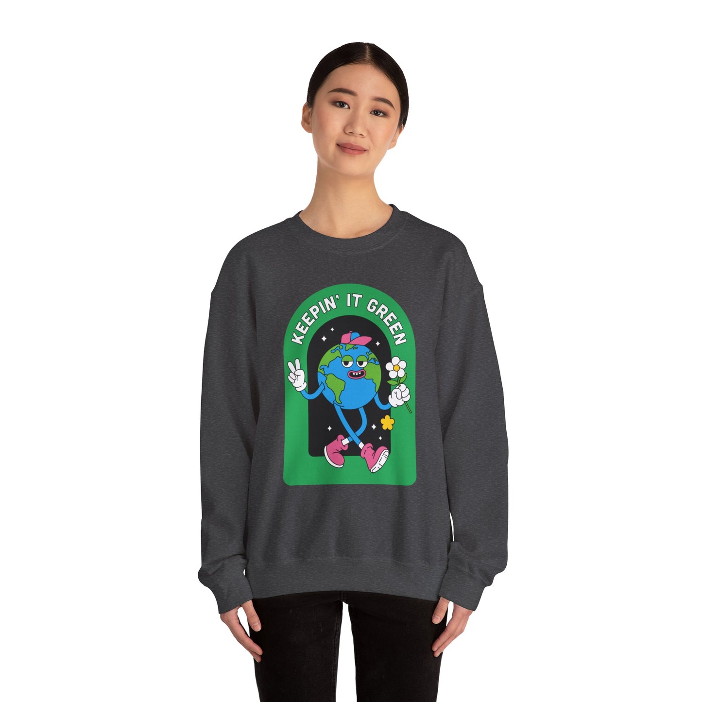 Keepin' It Green Crewneck Sweatshirt