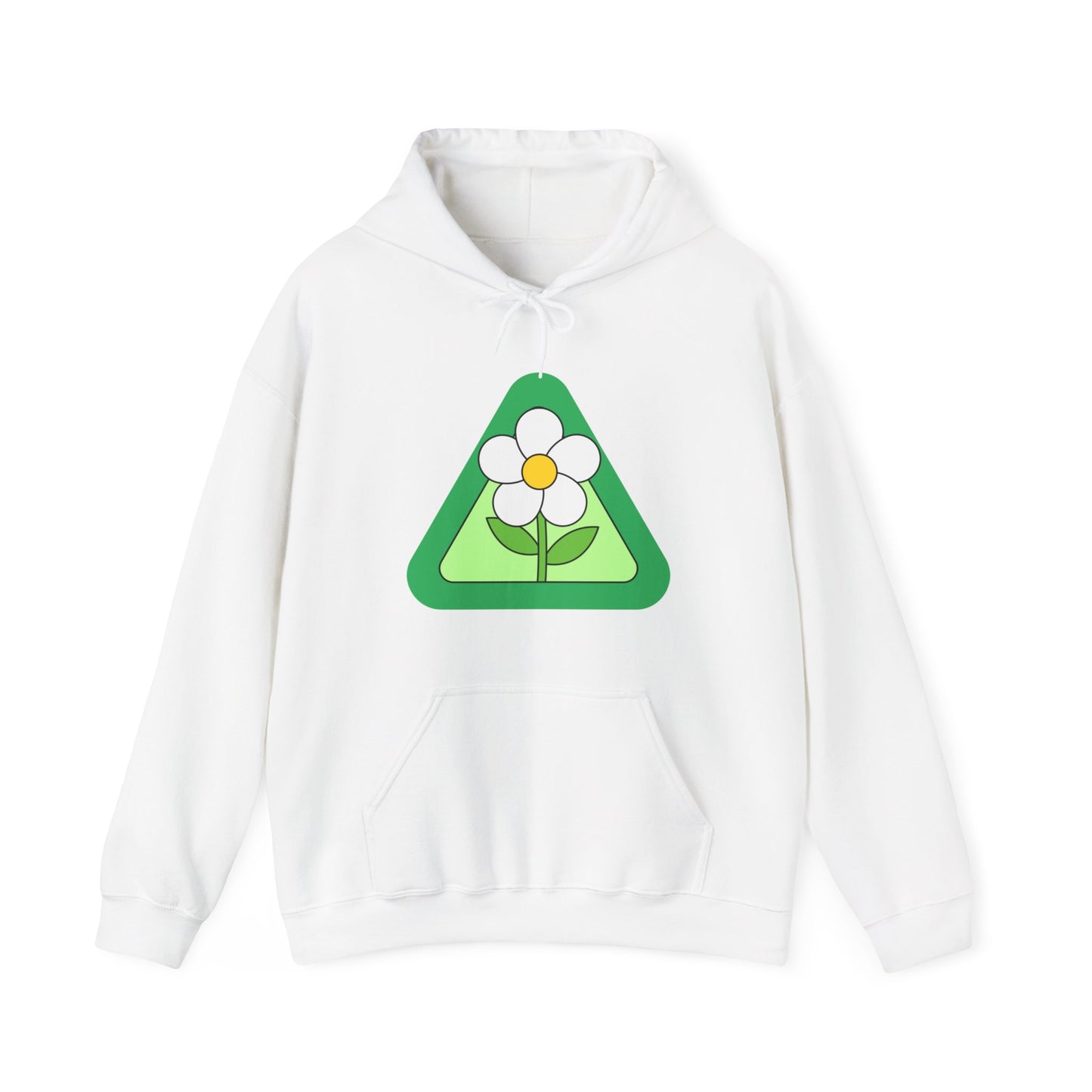 Daisy Flower Hooded Sweatshirt