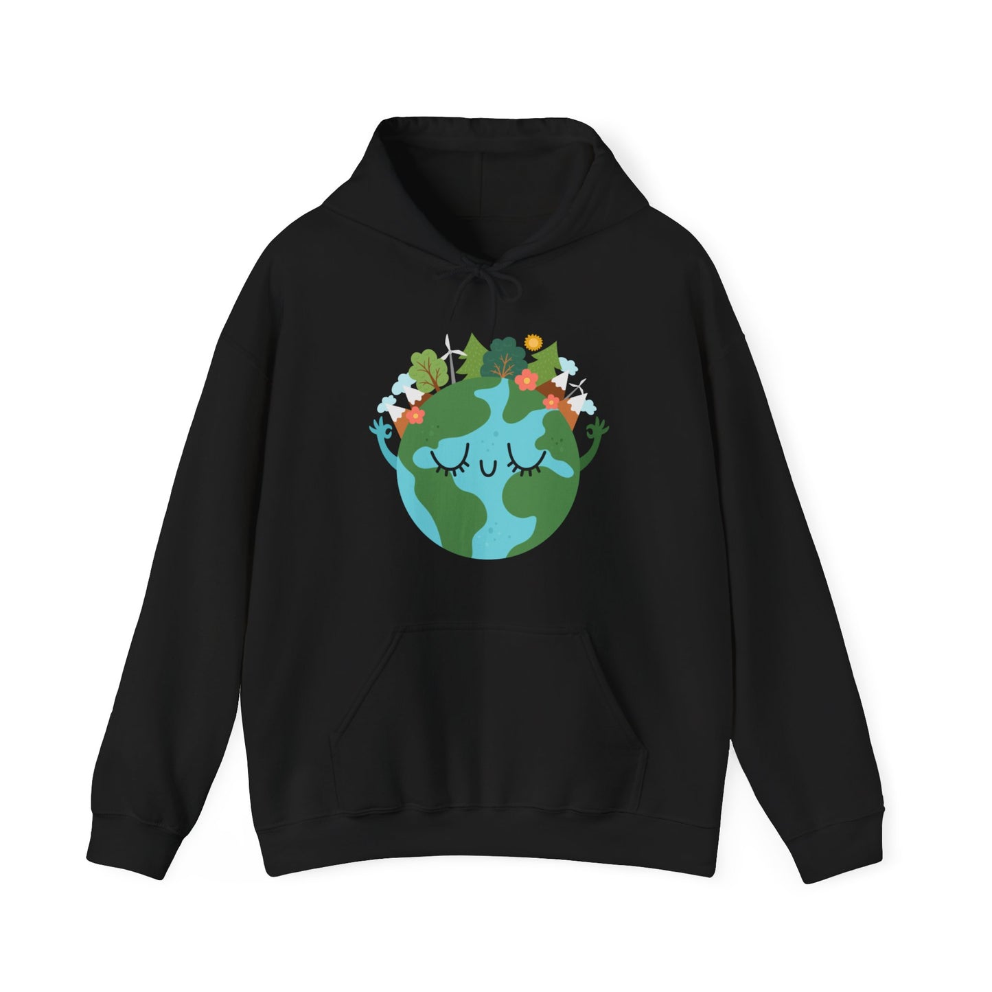 Earth Hooded Sweatshirt