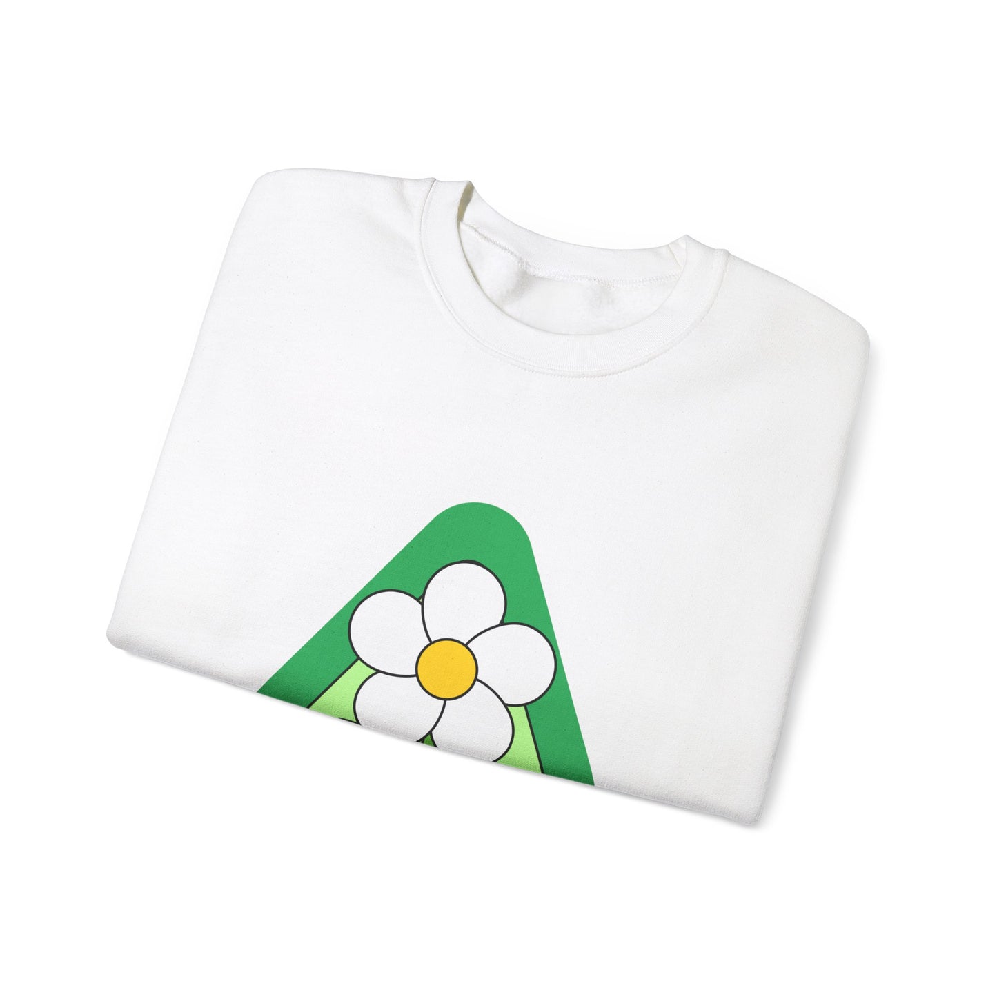 Daisy Flower Crewneck Sweatshirt