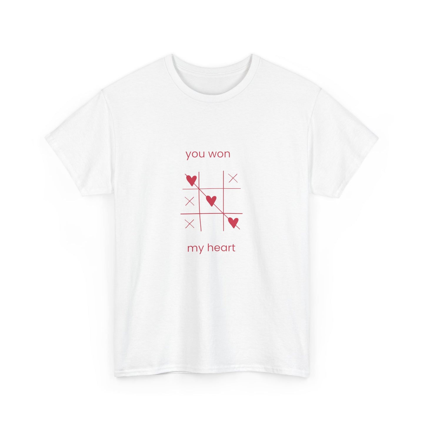 "You Won My Heart" Heavy Cotton Tee