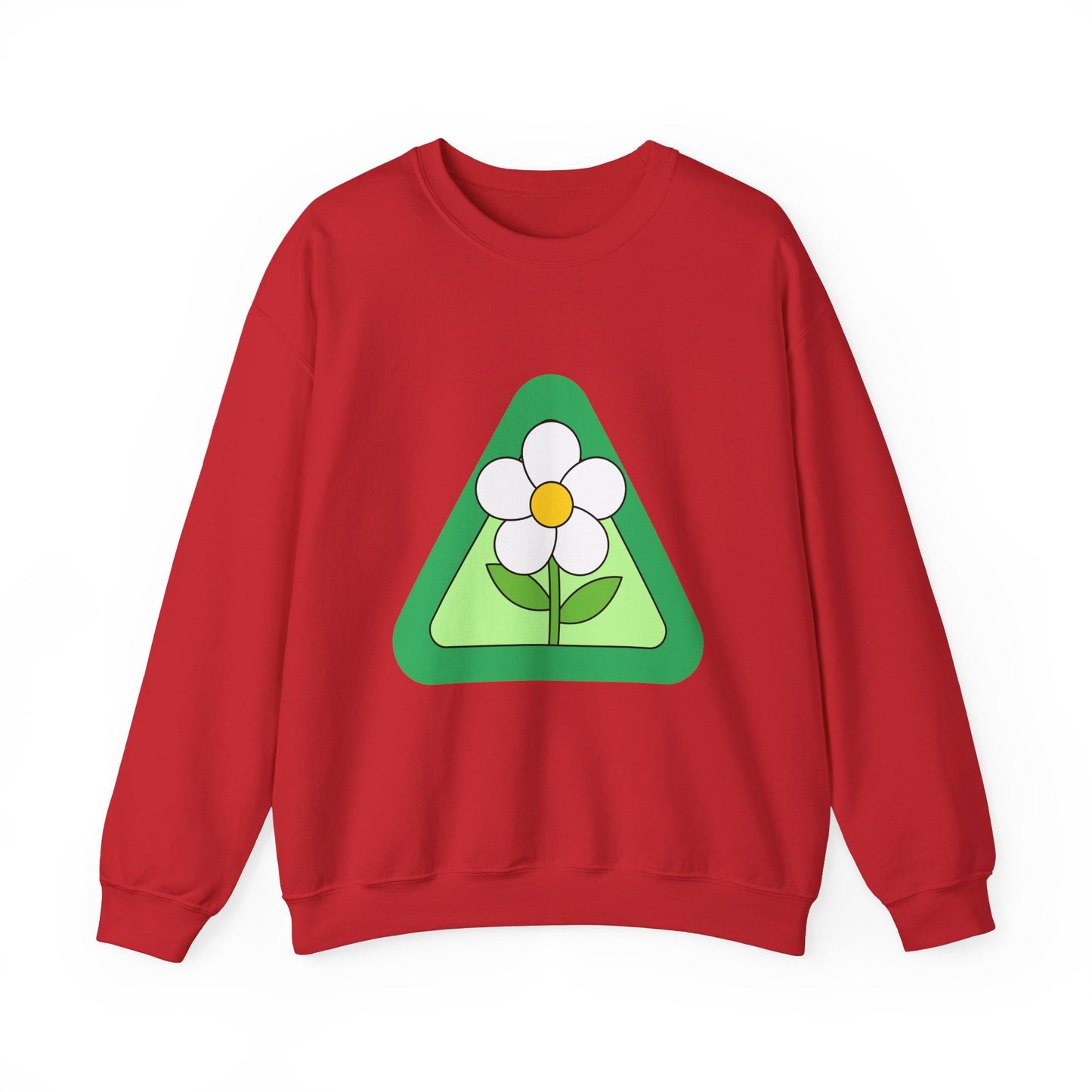 Daisy Flower Crewneck Sweatshirt