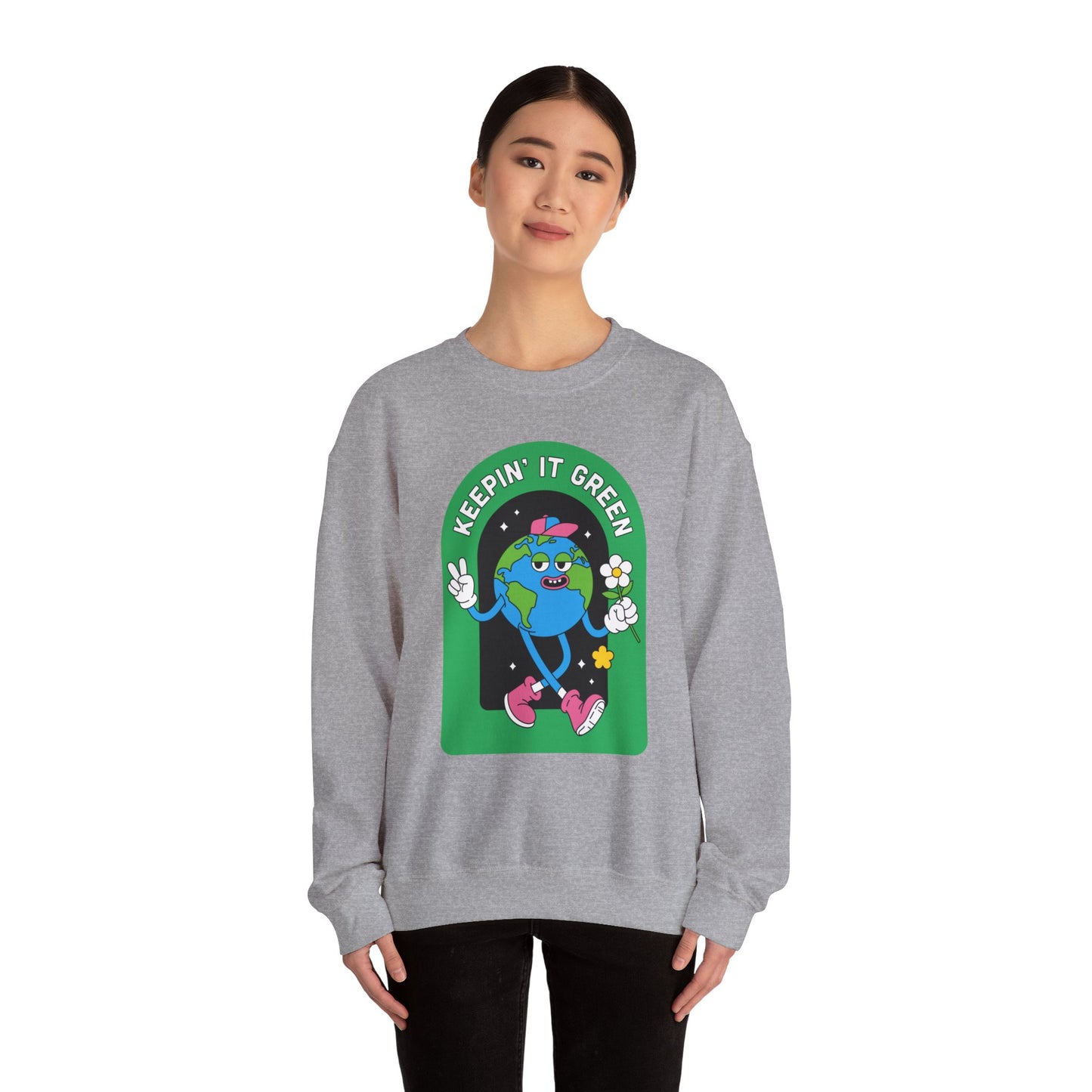 Keepin' It Green Crewneck Sweatshirt