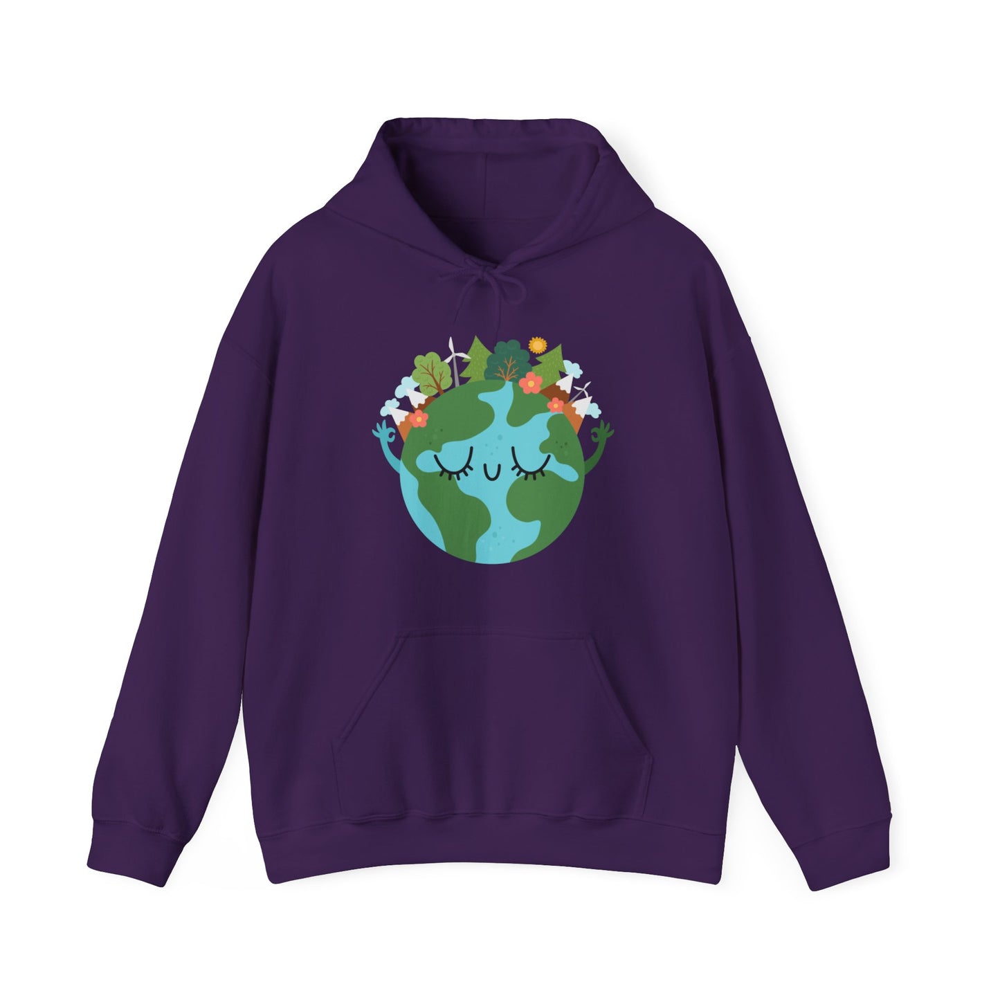 Earth Hooded Sweatshirt