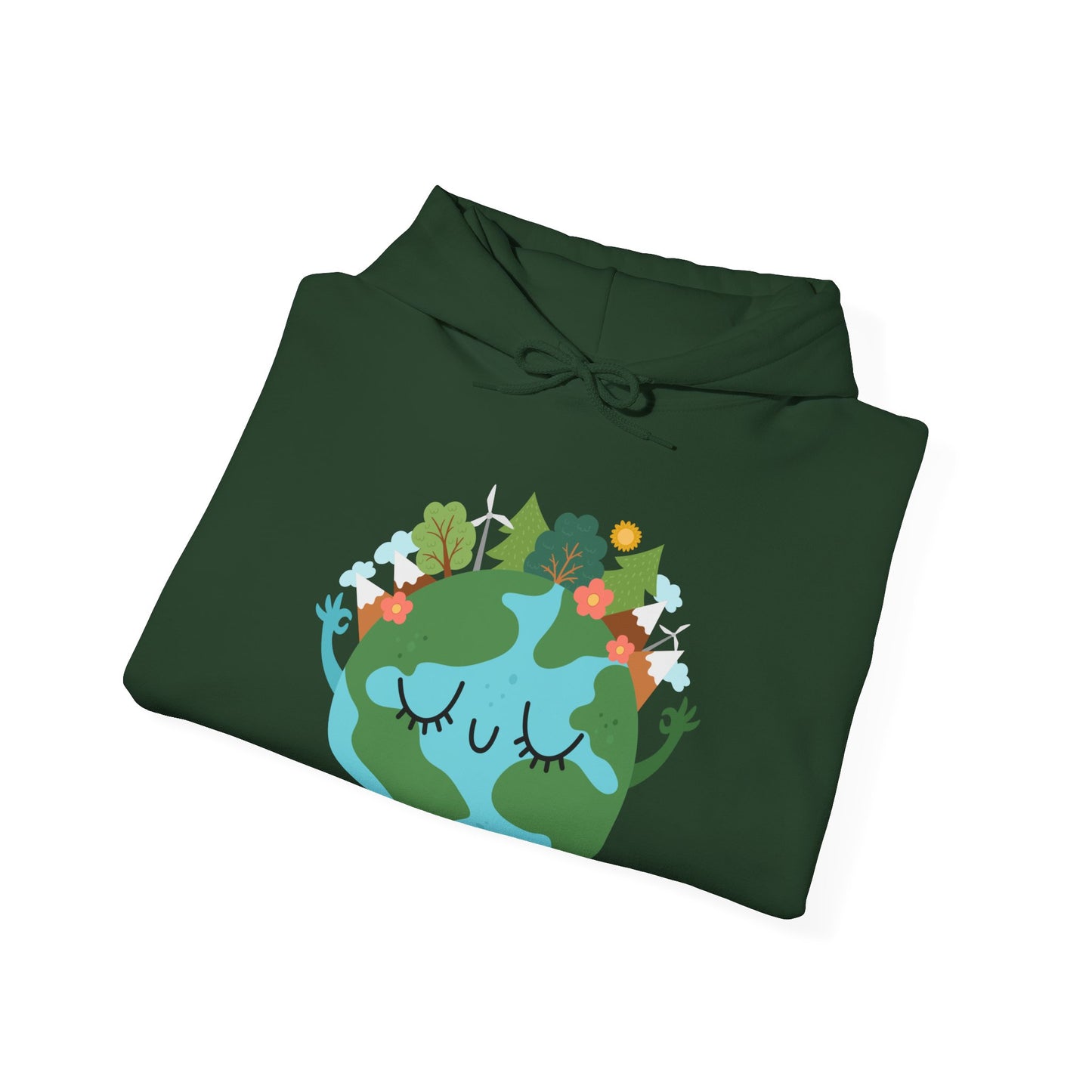 Earth Hooded Sweatshirt