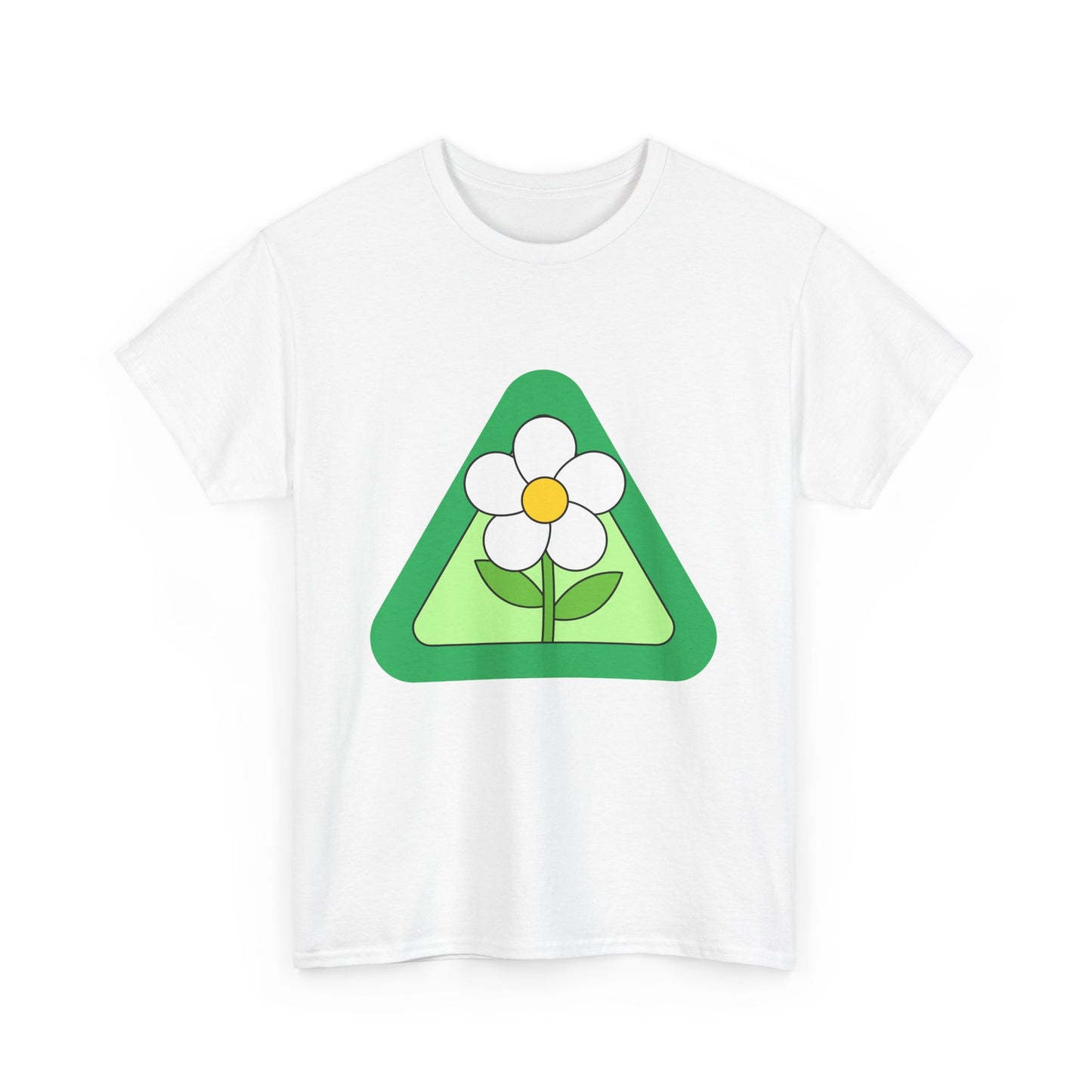 Daisy Flower Heavy Cotton Tee