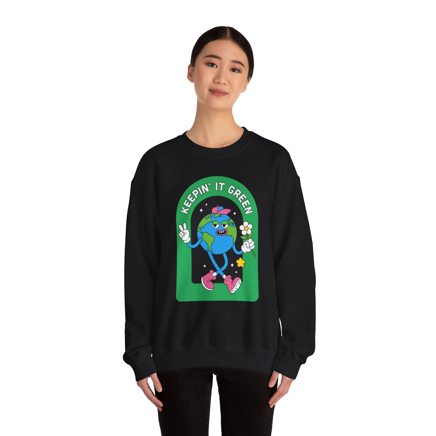 Keepin' It Green Crewneck Sweatshirt