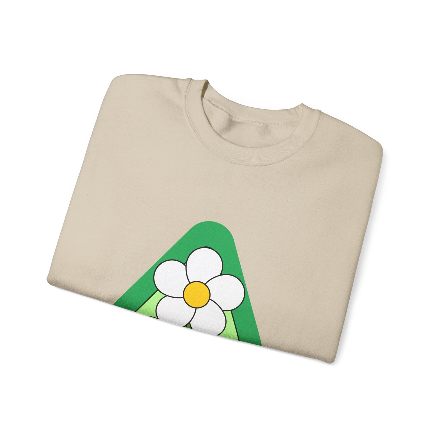 Daisy Flower Crewneck Sweatshirt