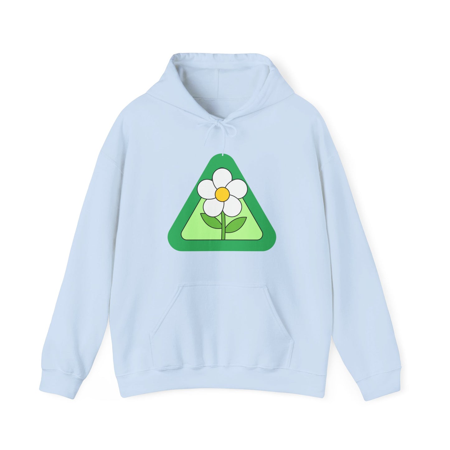 Daisy Flower Hooded Sweatshirt