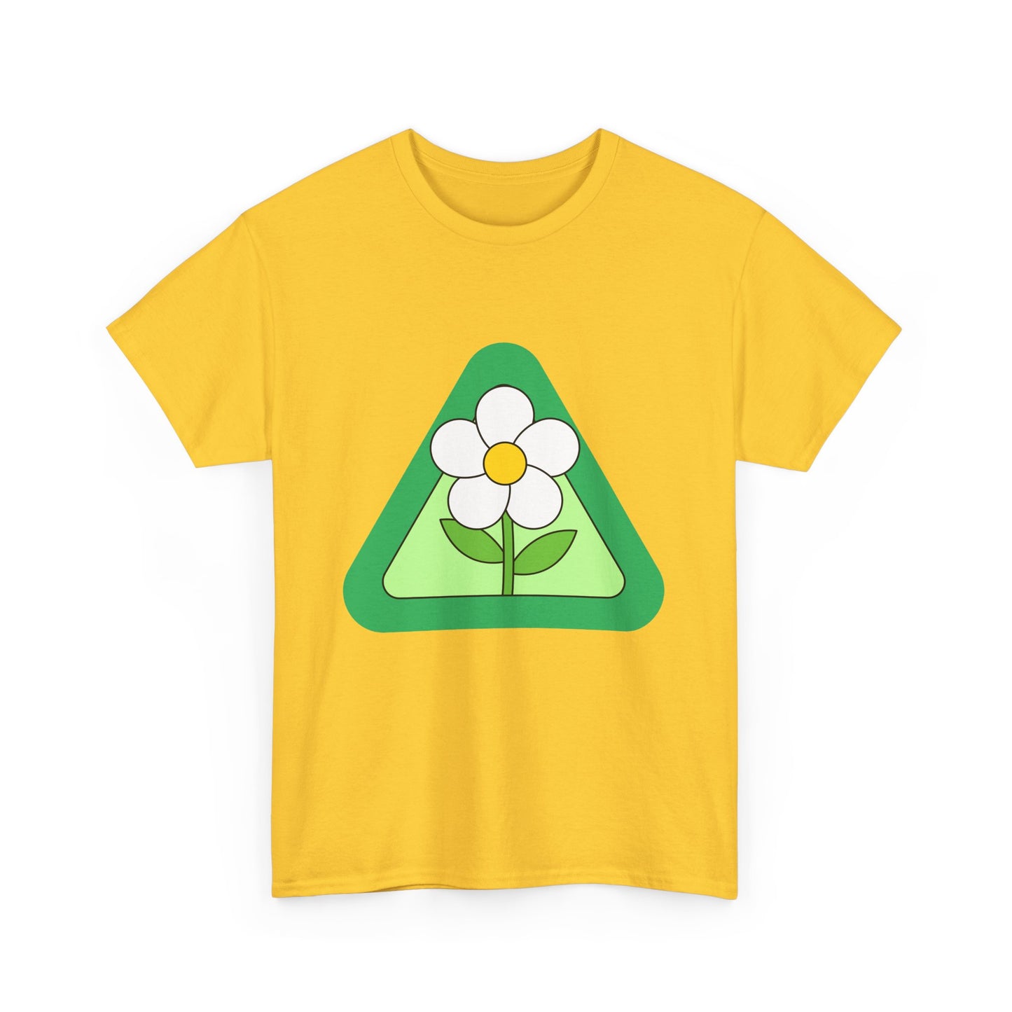 Daisy Flower Heavy Cotton Tee