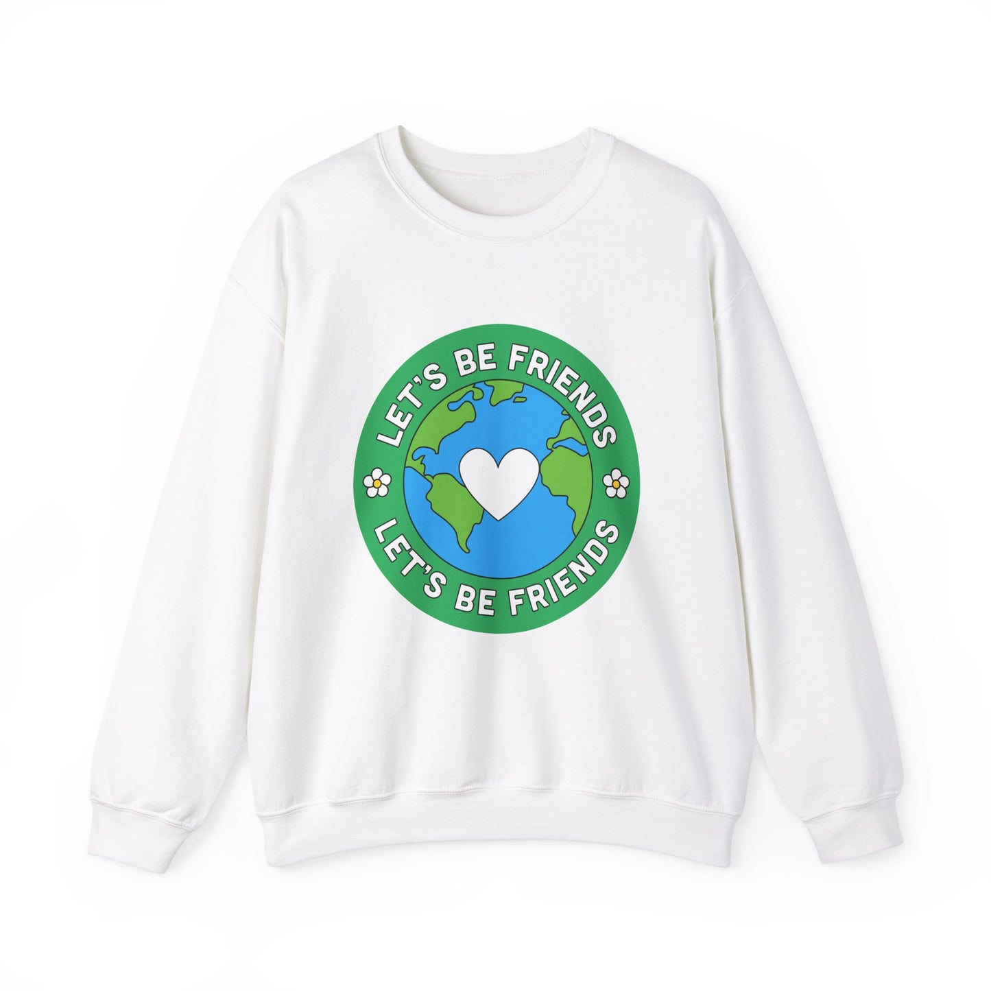 Let's Be Friends Crewneck Sweatshirt