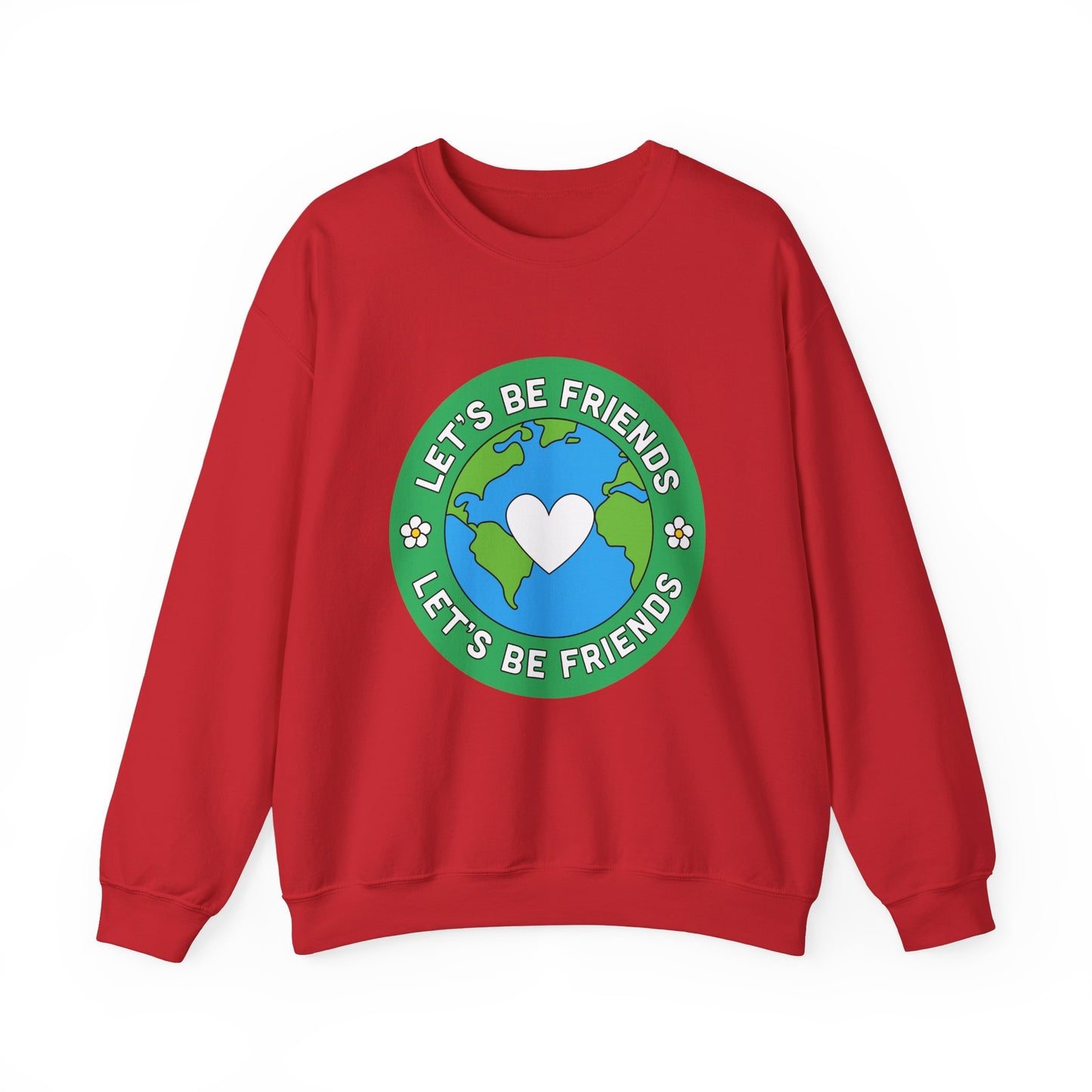 Let's Be Friends Crewneck Sweatshirt