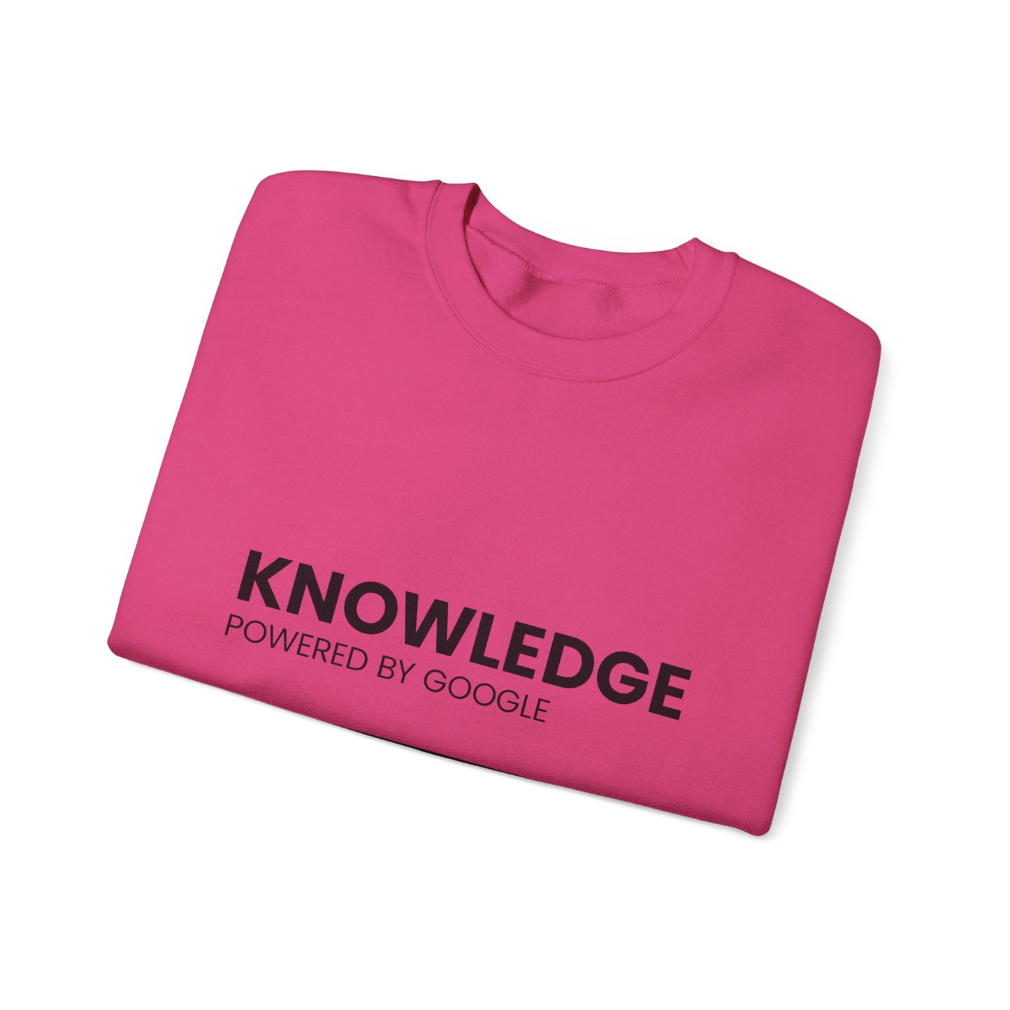 "Knowledge, Powered by Google" Crewneck Sweatshirt