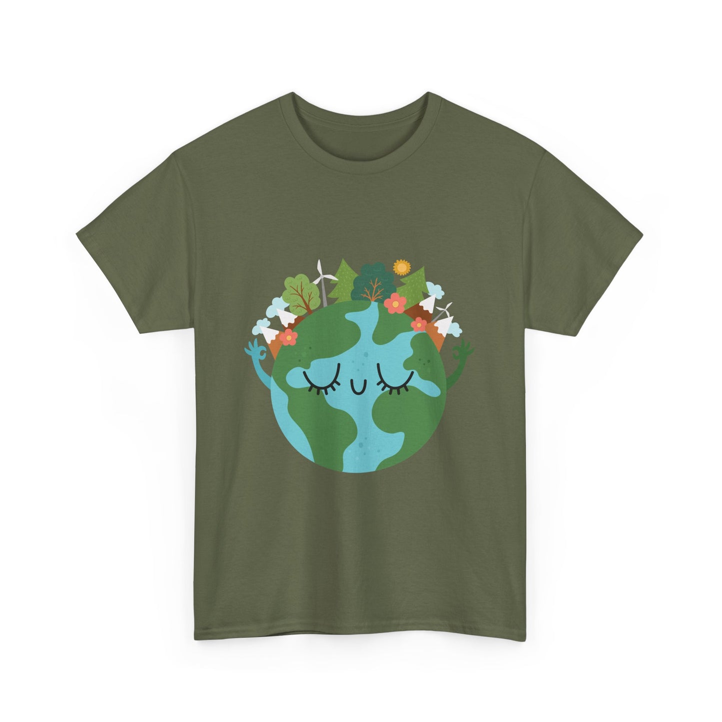 Earth Heavy Cotton Tee