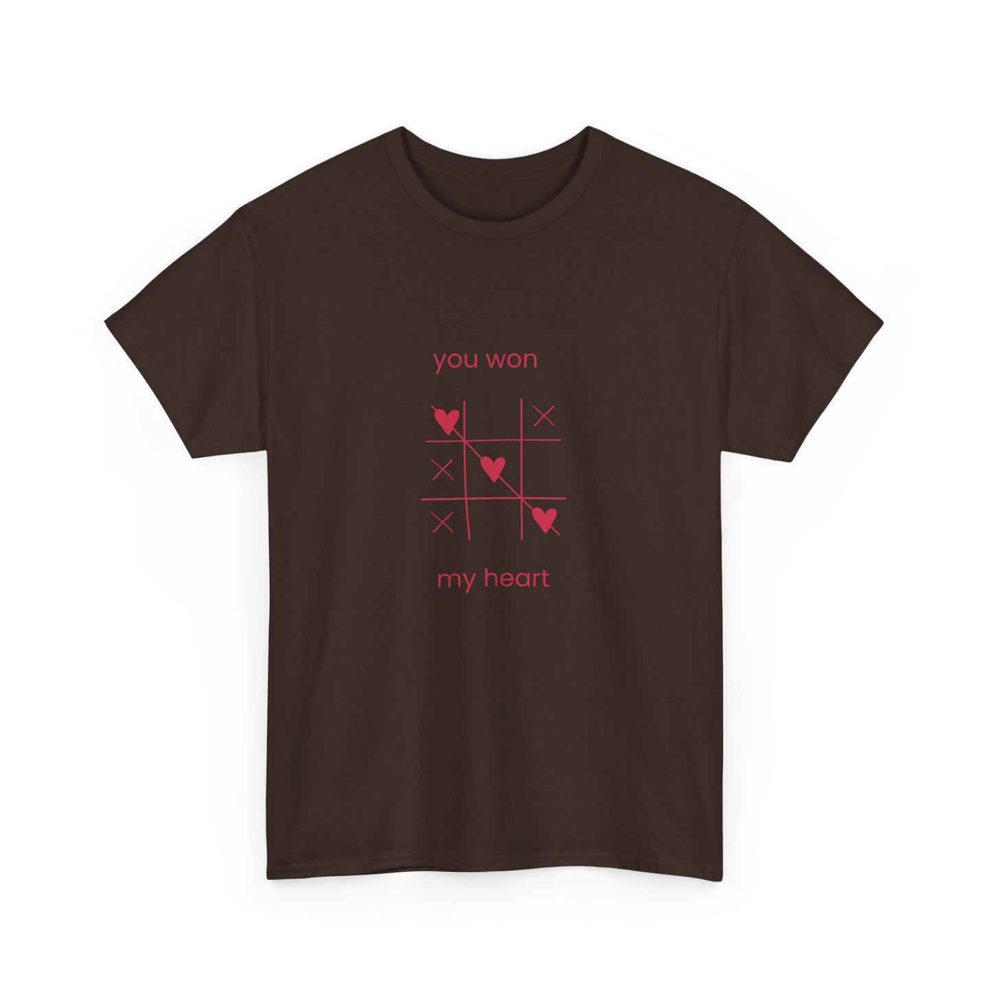 "You Won My Heart" Heavy Cotton Tee