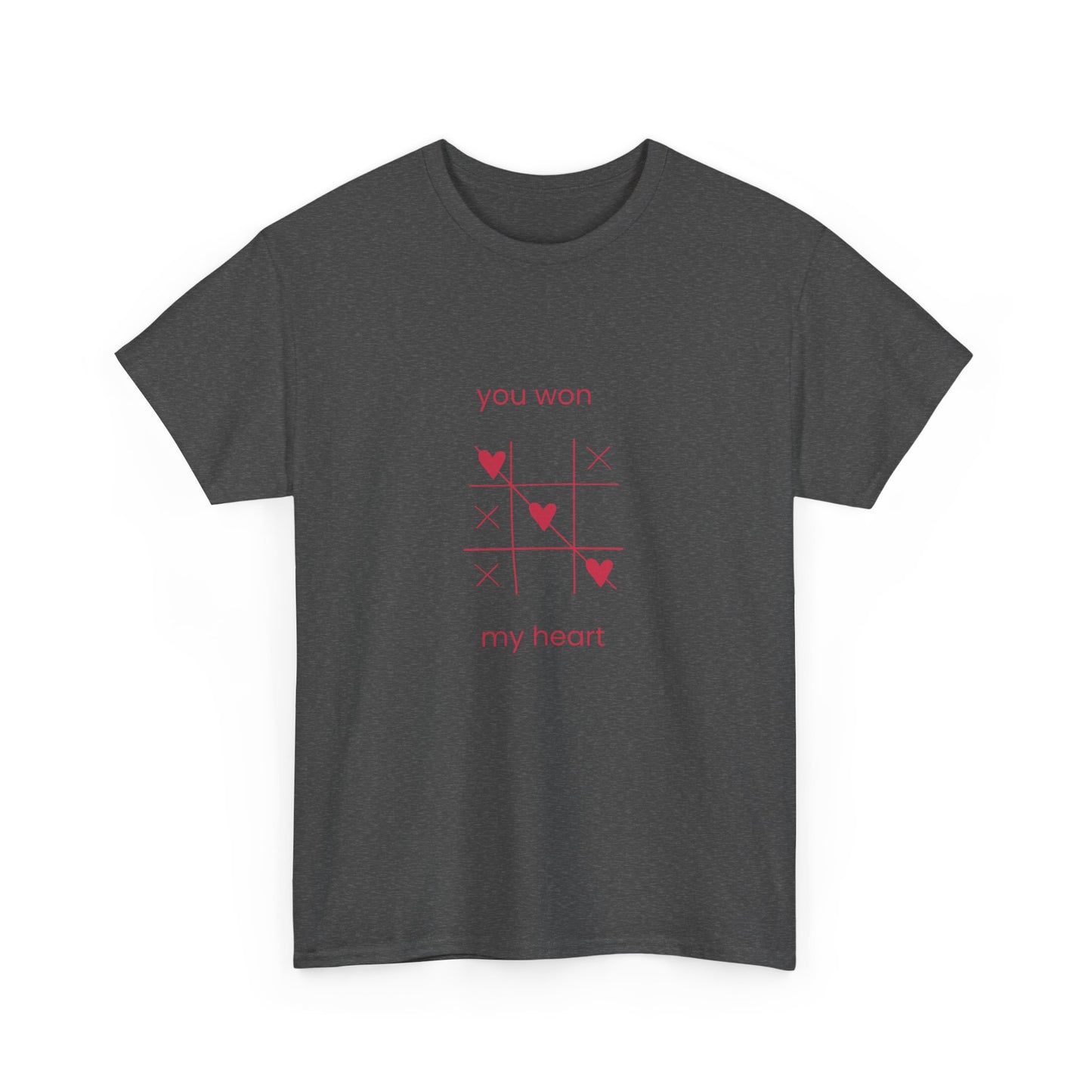 "You Won My Heart" Heavy Cotton Tee