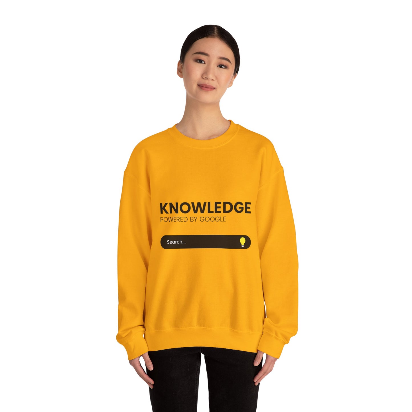 "Knowledge, Powered by Google" Crewneck Sweatshirt