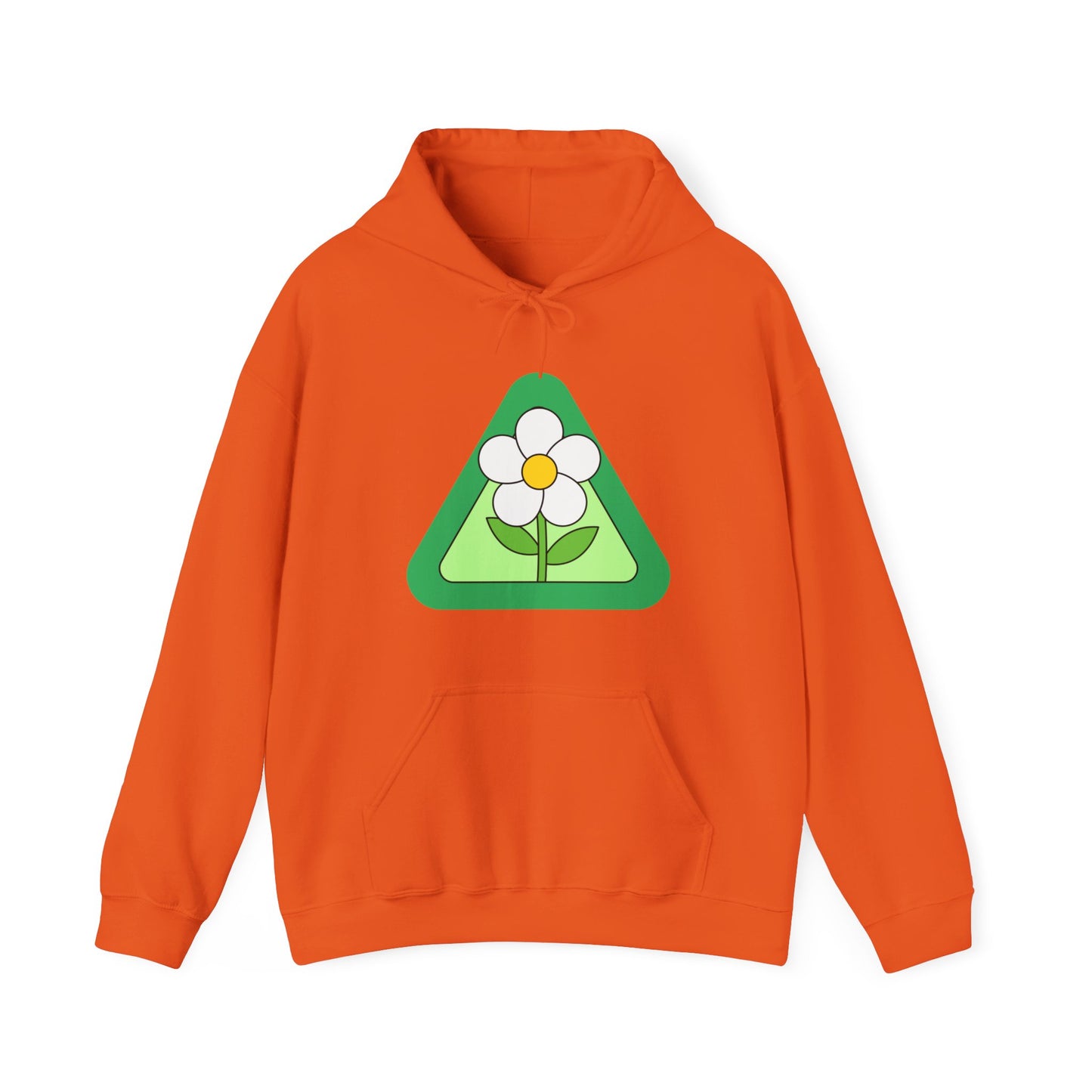 Daisy Flower Hooded Sweatshirt