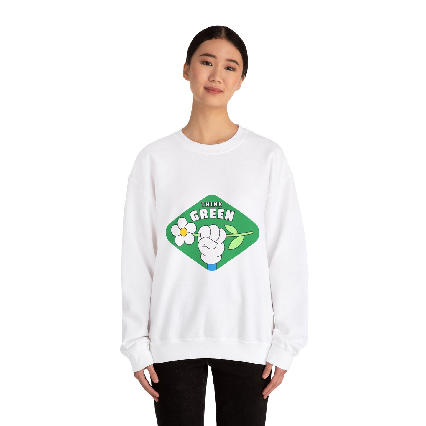 Think Green Crewneck Sweatshirt